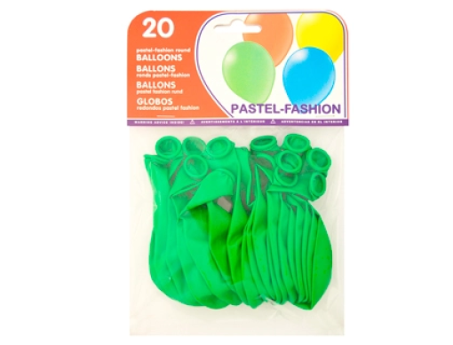 Baloes Latex 100% Biodegradavel Verde Emb.20 (26016 (20016))