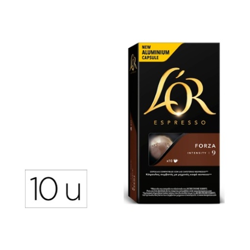Cafe Marcilla L'or Arome Espresso Forza Intensidade 9 Cx.10un. (Compativel Com Nespresso)