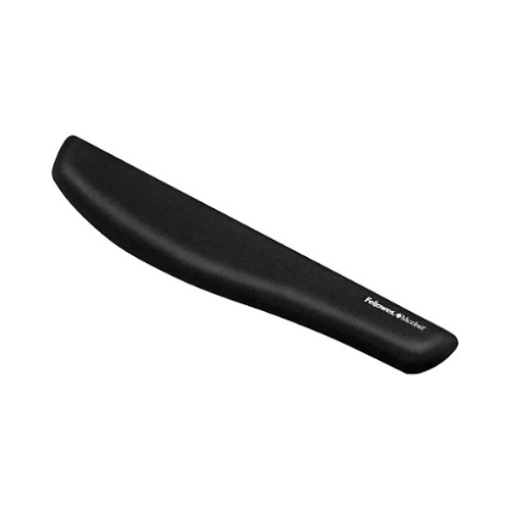 Apoio de Pulsos Fellowes Para Teclado Plush Touch Foam Preto