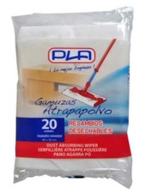 Recarga PLA P/Mopa Agarra Po 40x30cm Emb.20un