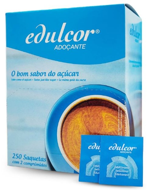 Adoçante de Mesa Saquetas 2 Comprimidos Cx.250un
