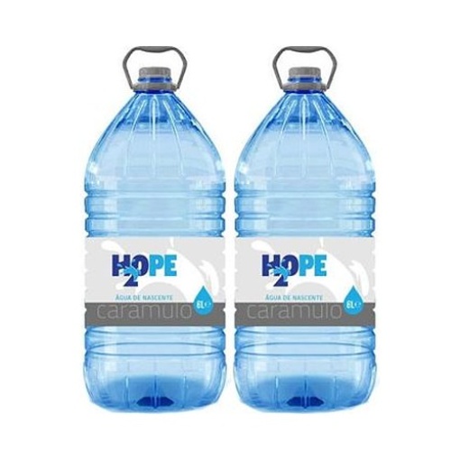 Agua de Nascente H2OPE 6L Pack 2un