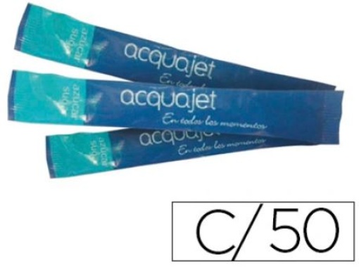 Acucar Branco Acquajet C/Mexedor Emb.7g Pack 50un (20000122)