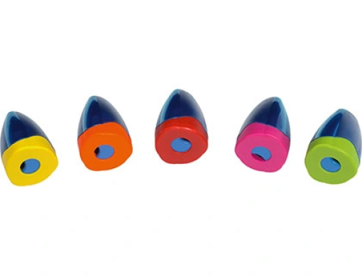 Afia Lapis M+R Plastico Com Deposito Capa Seguranca Cores Sortidas (9670050)