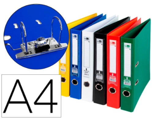 Pasta de Arquivo Liderpapel Documenta PVC A4 75mm Cores Sortidas (AZ77)