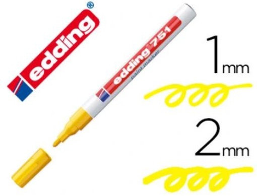 Marcador Edding 751-05 Amarelo