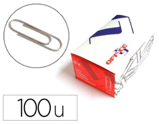Clips Lismania L-Office Nº4 32mm Cx.100un