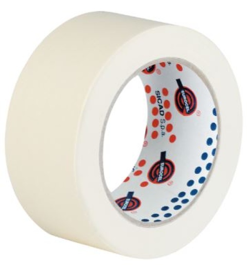 Fita Adesiva Papel Crepe Eurocel 6127 75mmx50m (Pintor)