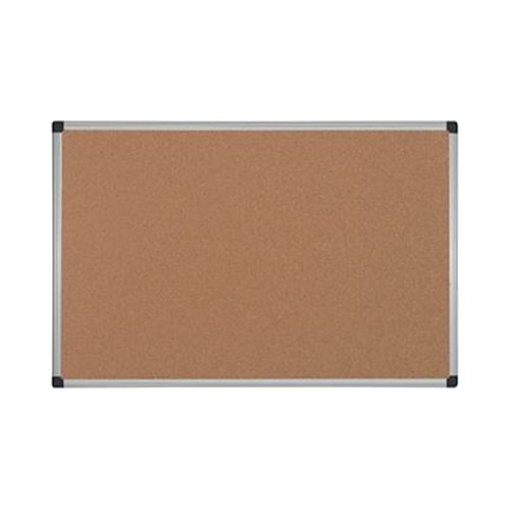 Quadro Cortiça 900x600 Aro Aluminio Maya Value (Bi-Office)