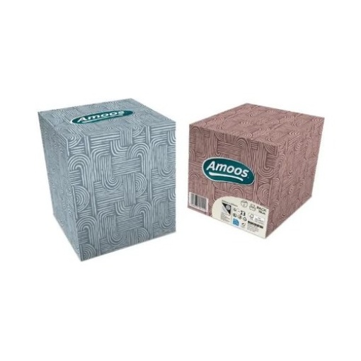 Lencos Faciais Amoos Cosmetic Cube 2F 70un