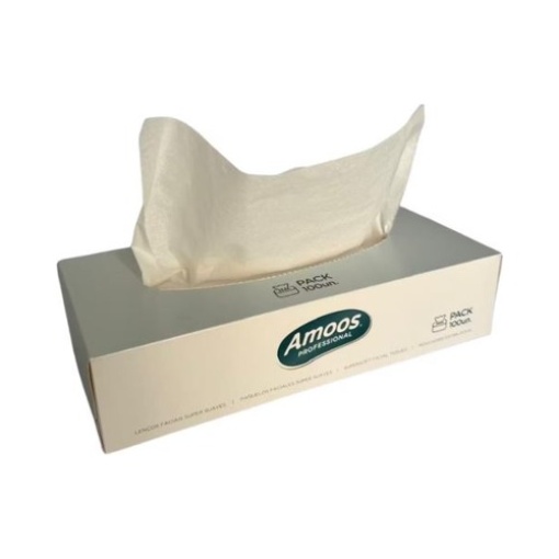 Lencos Faciais Amoos Professional 21x21 Cx.100un