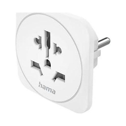 Adaptador Corrente Viagem Universal Branco