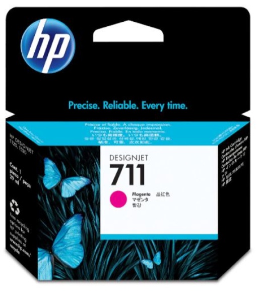 Tinteiro HP Dsignjet T120/T520 Nº 711 Magenta