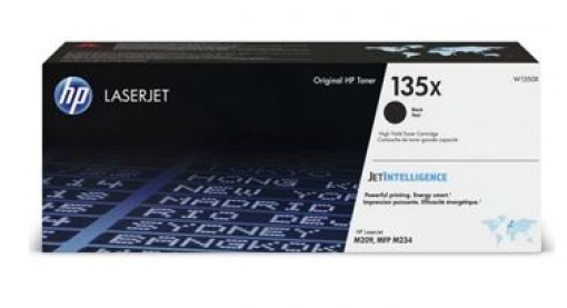 Toner HP135X Preto W1350X Alta Capacidade 2400Pag