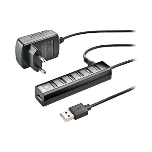HUB 7 Portas USB 2.0 com Power e Interruptores Separados