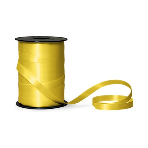 .Fita Fantasia Embrulho Eco 10mmx25m Amarela