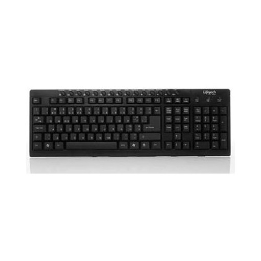 Teclado Lifetech Basic C/Fio USB Preto